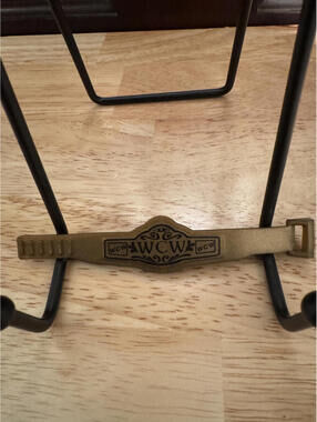 WCW Vintage Style Wrestling Championship Belt Toy Accessory